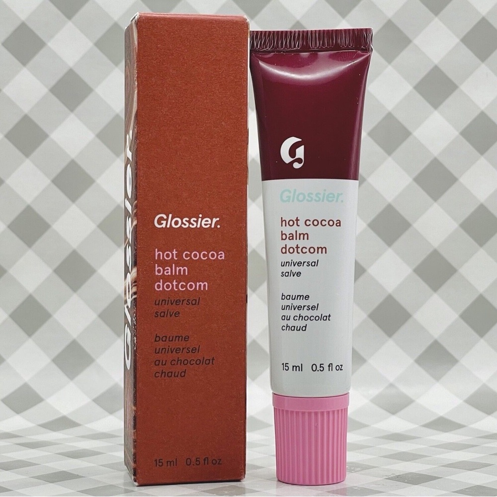 *LAST ONE* Glossier HOT COCOA Balm Dotcom - OG Formula (BNIB) LIMITED EDITION